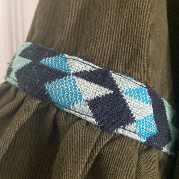 Beautiful Stories/Anthropologie Inika Olive Green Utility Jacket - Size XSmall - Picture 6 of 13